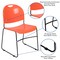 Emma and Oliver Ultra-Compact School Stack Chair - Office Guest Chair/Student Chair